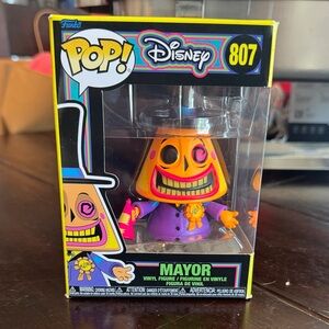 Funko Pop! Disney Mayor Figure - Orange and Purple